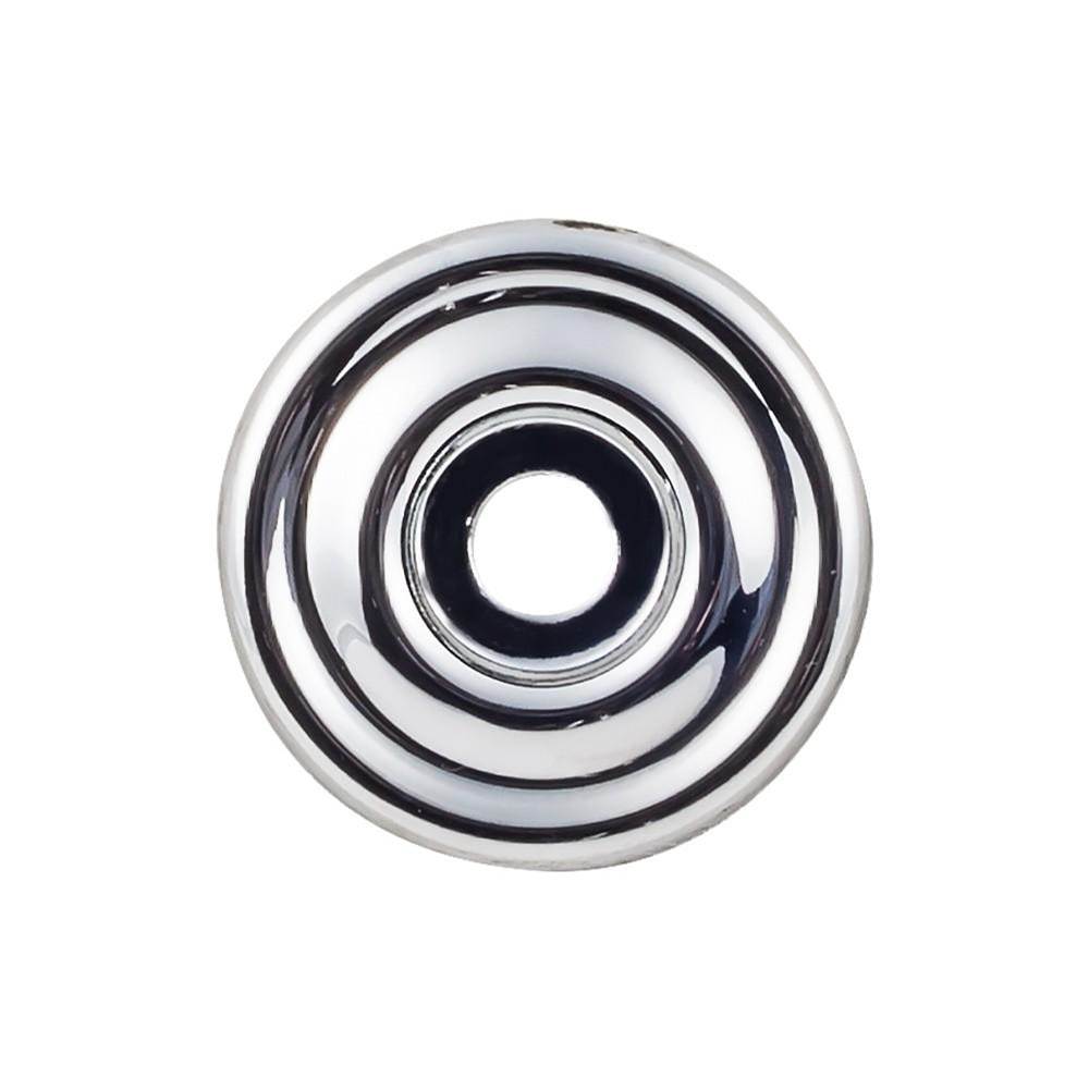 Top Knobs - Brixton Backplate 1 3/8 Inch Polished Chrome - Polished Chrome
