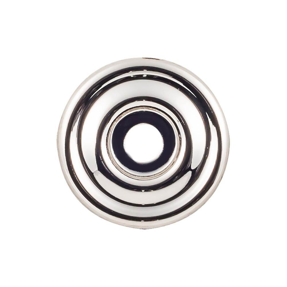 Top Knobs - Brixton Backplate 1 3/8 Inch Polished Nickel - Polished Nickel