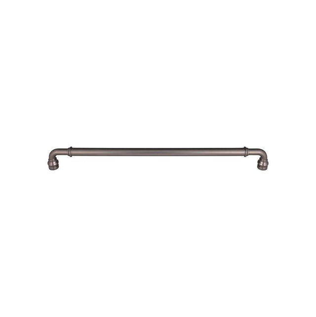 Top Knobs - Brixton Appliance Pull 18 Inch (c-c) Ash Gray - Ash Gray
