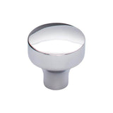 Top Knobs - Kinney Knob 1 1/8 Inch Polished Chrome - Polished Chrome