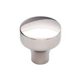 Top Knobs - Kinney Knob 1 1/8 Inch Polished Nickel - Polished Nickel