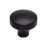 Top Knobs - Kinney Knob 1 1/2 Inch Flat Black - Flat Black