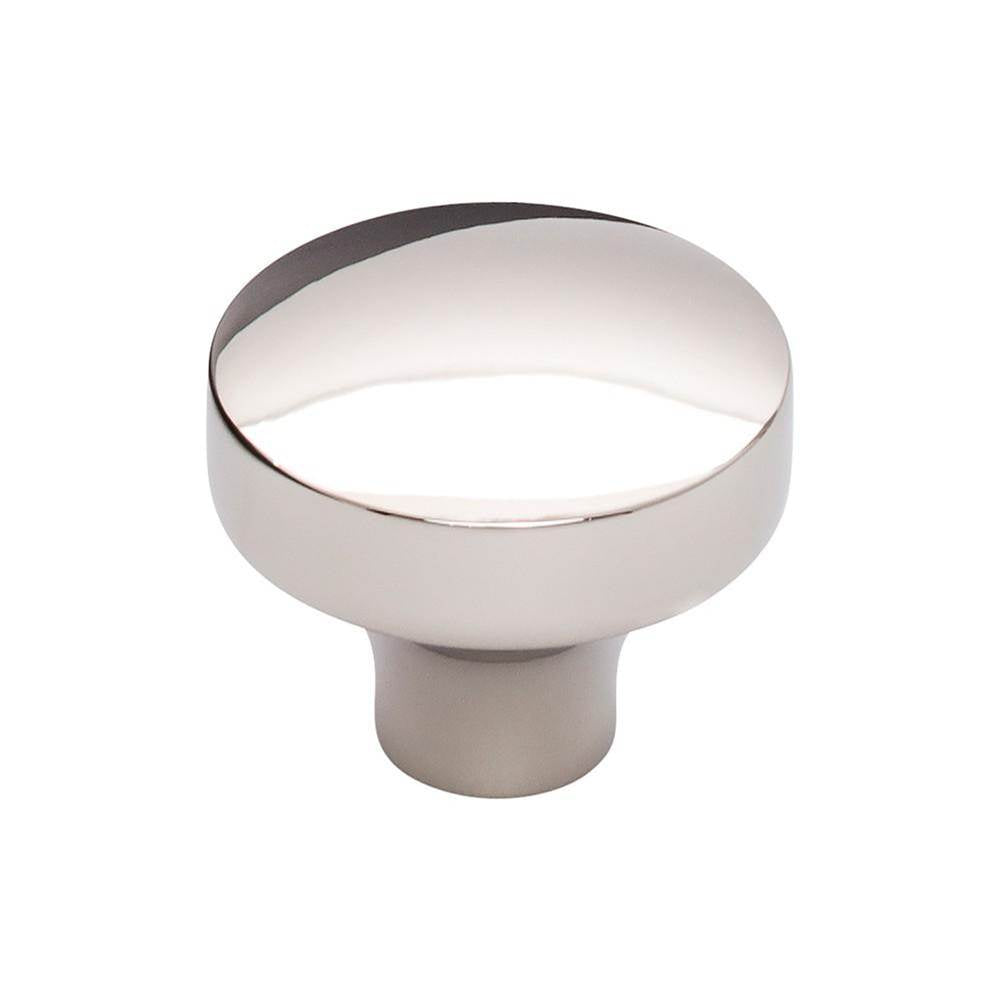 Top Knobs - Kinney Knob 1 1/2 Inch Polished Nickel - Polished Nickel