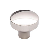 Top Knobs - Kinney Knob 1 1/2 Inch Polished Nickel - Polished Nickel
