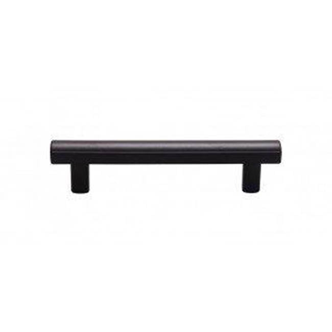 Top Knobs - Hillmont Pull 3 3/4 Inch (c-c) Flat Black - Flat Black