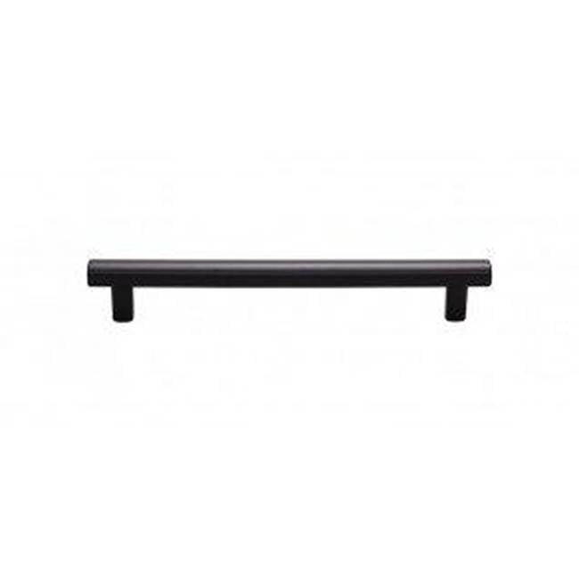 Top Knobs - Hillmont Pull 6 5/16 Inch (c-c) Flat Black - Flat Black