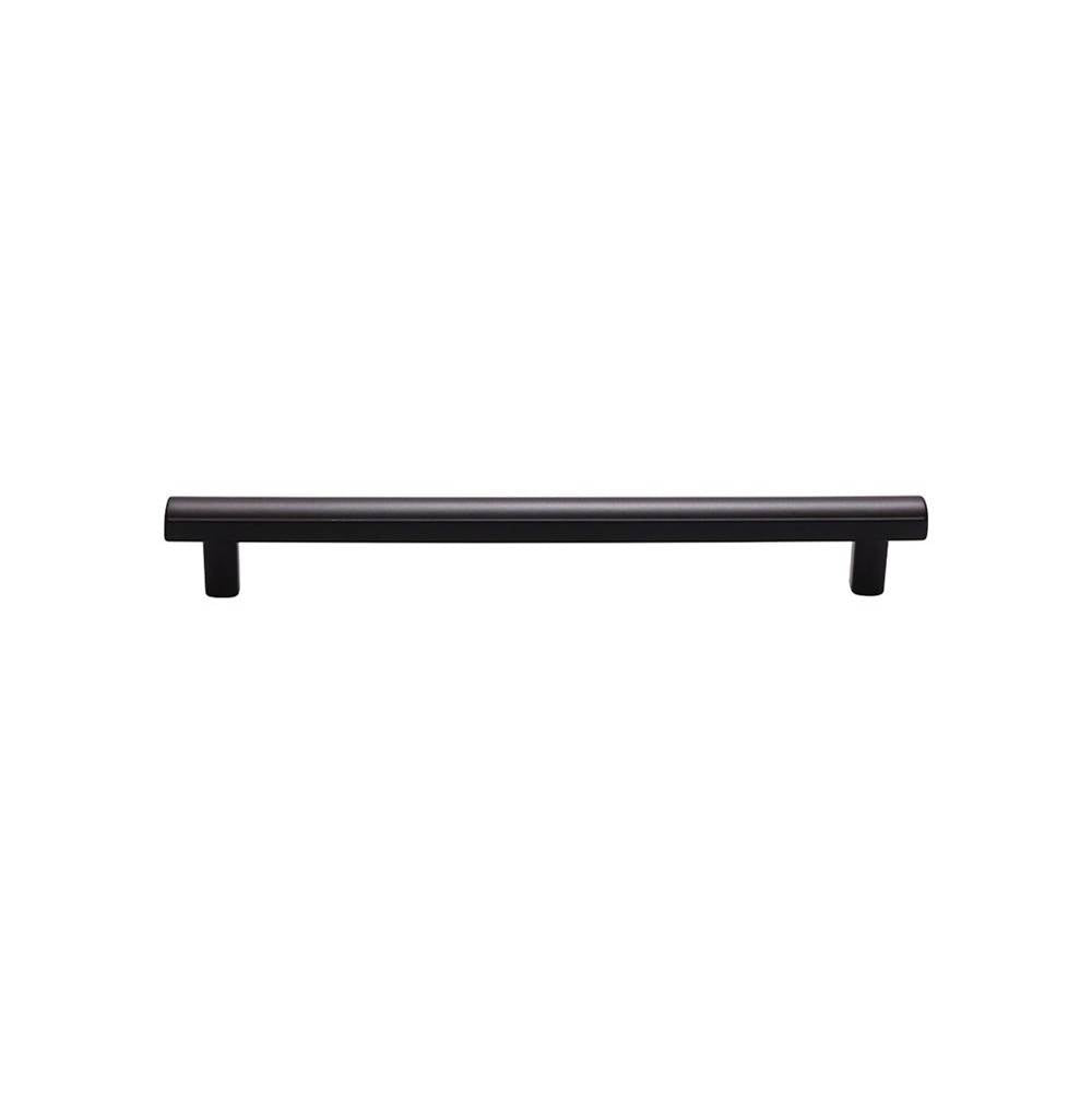 Top Knobs - Hillmont Pull 7 9/16 Inch (c-c) Flat Black - Flat Black