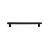 Top Knobs - Hillmont Pull 7 9/16 Inch (c-c) Flat Black - Flat Black