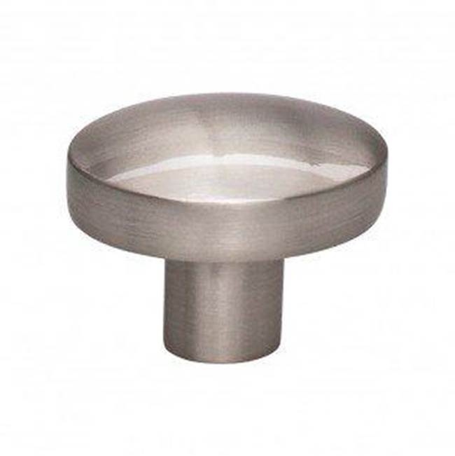 Top Knobs - Hillmont Knob 1 3/8 Inch Brushed Satin Nickel - Brushed Satin Nickel