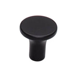 Top Knobs - Marion Knob 1 Inch Flat Black - Flat Black