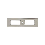 Top Knobs - Hollin Knob Backplate 3 3/4 Inch Polished Nickel - Polished Nickel