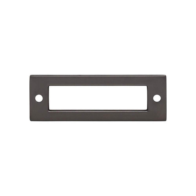 Top Knobs - Hollin Backplate 3 Inch Ash Gray - Ash Gray