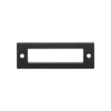 Top Knobs - Hollin Backplate 3 Inch Flat Black - Flat Black