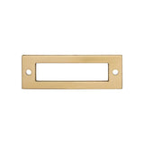 Top Knobs - Hollin Backplate 3 Inch Honey Bronze - Honey Bronze