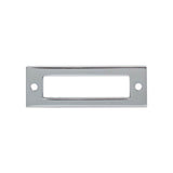 Top Knobs - Hollin Backplate 3 Inch Polished Chrome - Polished Chrome