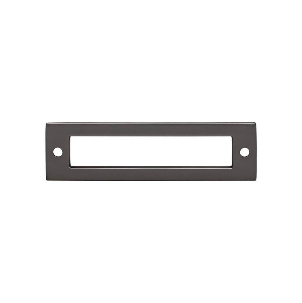 Top Knobs - Hollin Backplate 3 3/4 Inch Ash Gray - Ash Gray