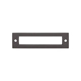 Top Knobs - Hollin Backplate 3 3/4 Inch Ash Gray - Ash Gray
