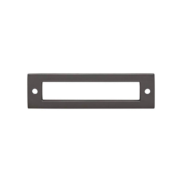 Top Knobs - Hollin Backplate 3 3/4 Inch Ash Gray - Ash Gray