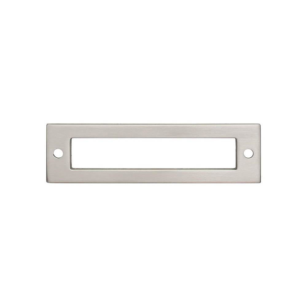 Top Knobs - Hollin Backplate 3 3/4 Inch Brushed Satin Nickel - Brushed Satin Nickel