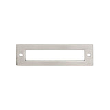 Top Knobs - Hollin Backplate 3 3/4 Inch Brushed Satin Nickel - Brushed Satin Nickel