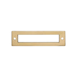 Top Knobs - Hollin Backplate 3 3/4 Inch Honey Bronze - Honey Bronze