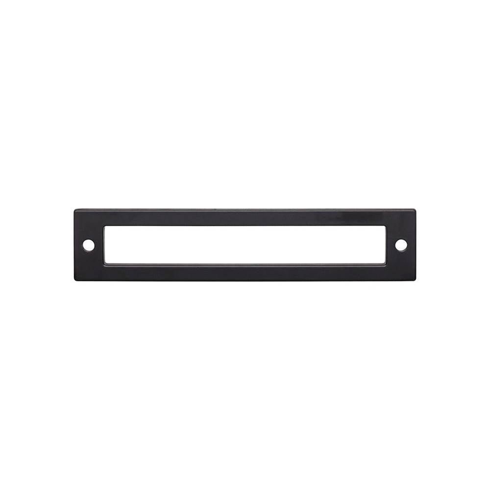 Top Knobs - Hollin Backplate 5 1/16 Inch Flat Black - Flat Black