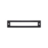Top Knobs - Hollin Backplate 5 1/16 Inch Flat Black - Flat Black