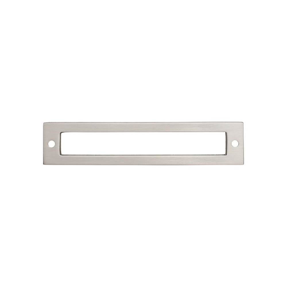 Top Knobs - Hollin Backplate 5 1/16 Inch Brushed Satin Nickel - Brushed Satin Nickel