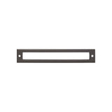 Top Knobs - Hollin Backplate 6 5/16 Inch Ash Gray - Ash Gray