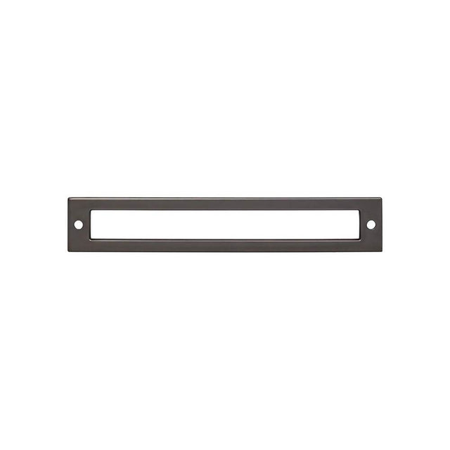 Top Knobs - Hollin Backplate 6 5/16 Inch Ash Gray - Ash Gray