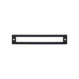Top Knobs - Hollin Backplate 6 5/16 Inch Flat Black - Flat Black