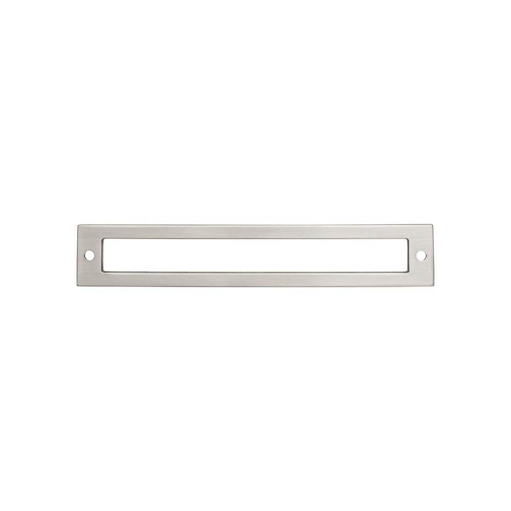 Top Knobs - Hollin Backplate 6 5/16 Inch Brushed Satin Nickel - Brushed Satin Nickel
