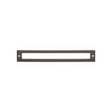 Top Knobs - Hollin Backplate 7 9/16 Inch Ash Gray - Ash Gray