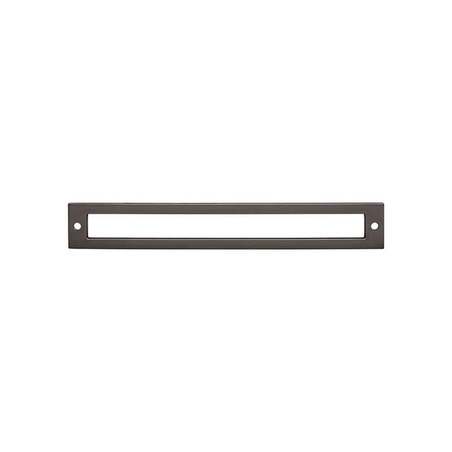 Top Knobs - Hollin Backplate 7 9/16 Inch Ash Gray - Ash Gray