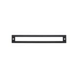 Top Knobs - Hollin Backplate 7 9/16 Inch Flat Black - Flat Black
