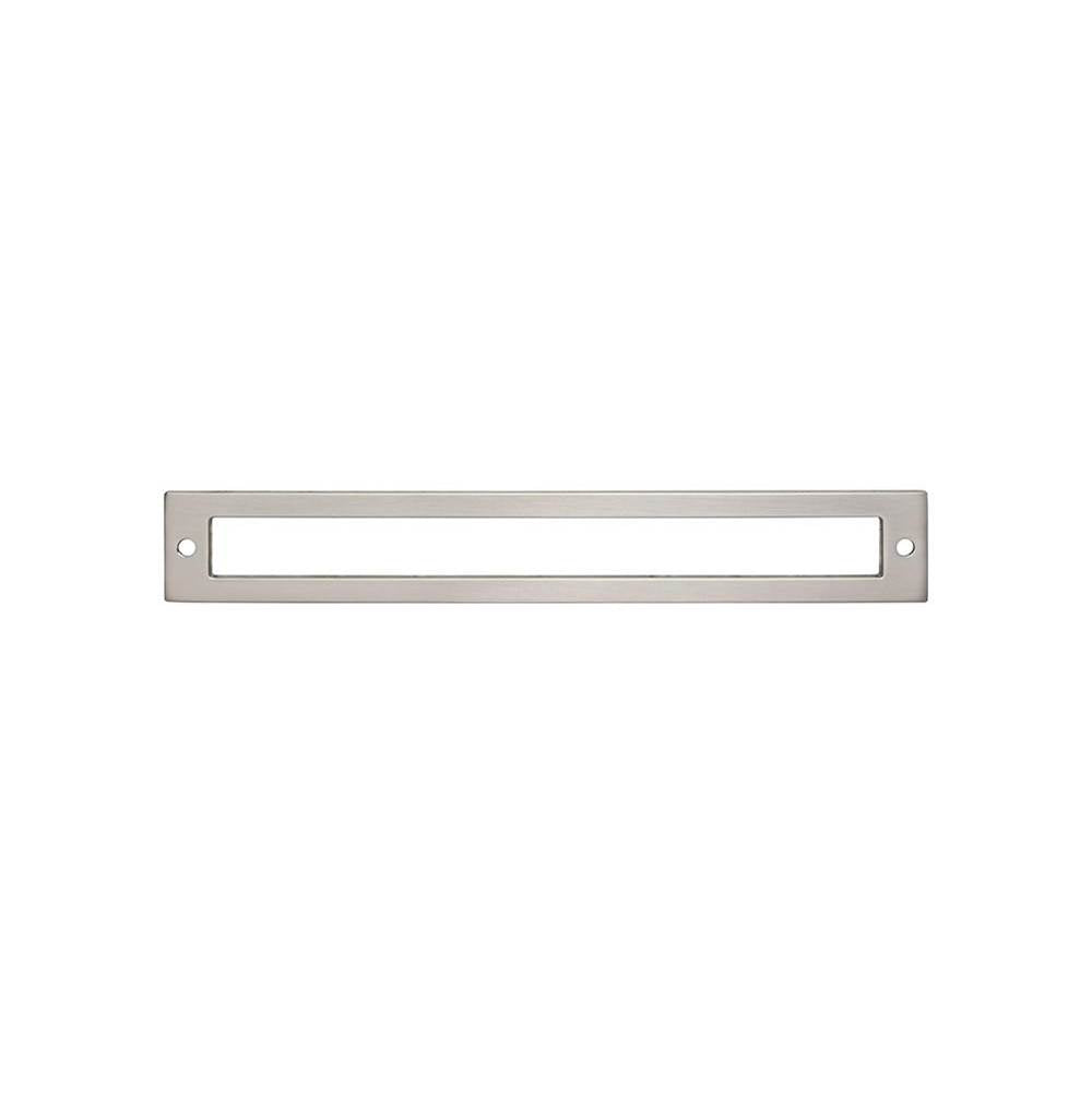Top Knobs - Hollin Backplate 7 9/16 Inch Brushed Satin Nickel - Brushed Satin Nickel