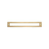 Top Knobs - Hollin Backplate 7 9/16 Inch Honey Bronze - Honey Bronze