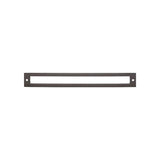 Top Knobs - Hollin Backplate 8 13/16 Inch Ash Gray - Ash Gray