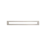 Top Knobs - Hollin Backplate 8 13/16 Inch Brushed Satin Nickel - Brushed Satin Nickel
