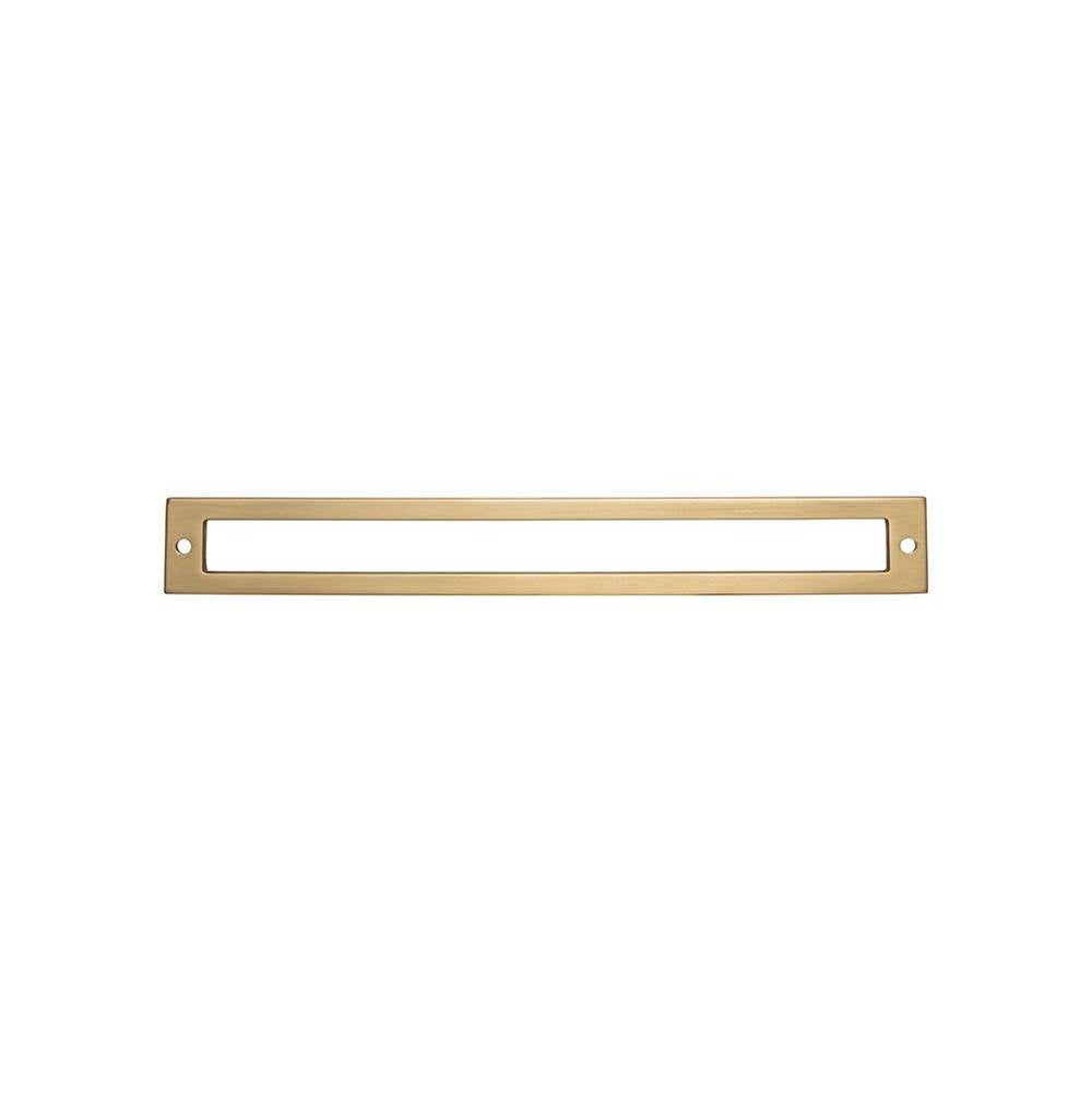 Top Knobs - Hollin Backplate 8 13/16 Inch Honey Bronze - Honey Bronze