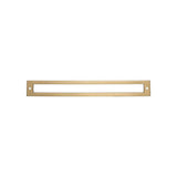 Top Knobs - Hollin Backplate 8 13/16 Inch Honey Bronze - Honey Bronze