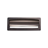 Top Knobs - Hollin Cup Pull 3 3/4 Inch (c-c) Ash Gray - Ash Gray
