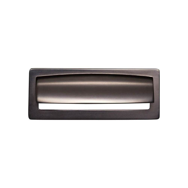 Top Knobs - Hollin Cup Pull 3 3/4 Inch (c-c) Ash Gray - Ash Gray