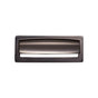 Top Knobs - Hollin Cup Pull 3 3/4 Inch (c-c) Ash Gray - Ash Gray