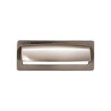 Top Knobs - Hollin Cup Pull 3 3/4 Inch (c-c) Brushed Satin Nickel - Brushed Satin Nickel