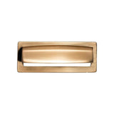 Top Knobs - Hollin Cup Pull 3 3/4 Inch (c-c) Honey Bronze - Honey Bronze
