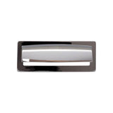 Top Knobs - Hollin Cup Pull 3 3/4 Inch (c-c) Polished Chrome - Polished Chrome