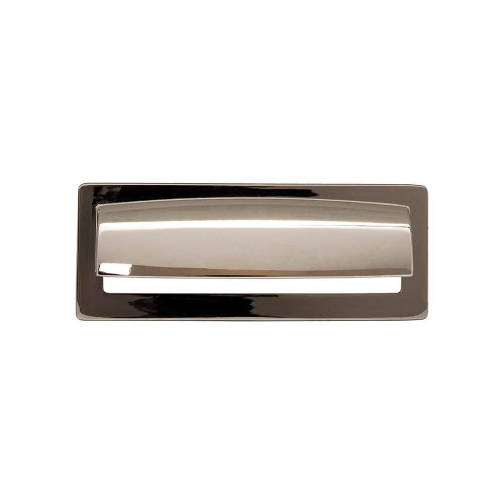 Top Knobs - Hollin Cup Pull 3 3/4 Inch (c-c) Polished Nickel - Polished Nickel
