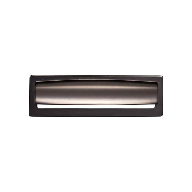 Top Knobs - Hollin Cup Pull 5 1/16 Inch (c-c) Ash Gray - Ash Gray