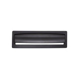 Top Knobs - Hollin Cup Pull 5 1/16 Inch (c-c) Flat Black - Flat Black